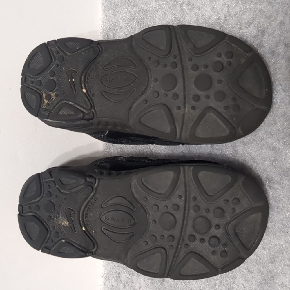 Nike Air Max Plus Black Pure Platinum Toddler Shoes size 7C - Picture 6 of 8